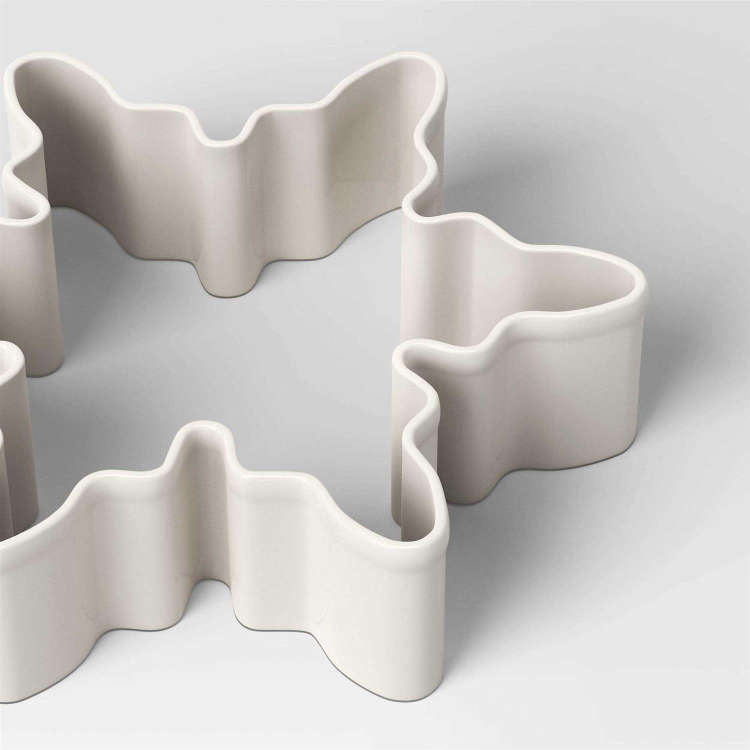 Wondershop Christmas Snowflake Cookie Cutter White - Image 2