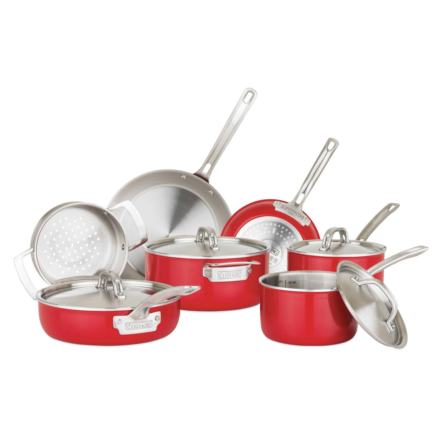 Viking 11-Piece 2-Ply Cookware Set - Image 5