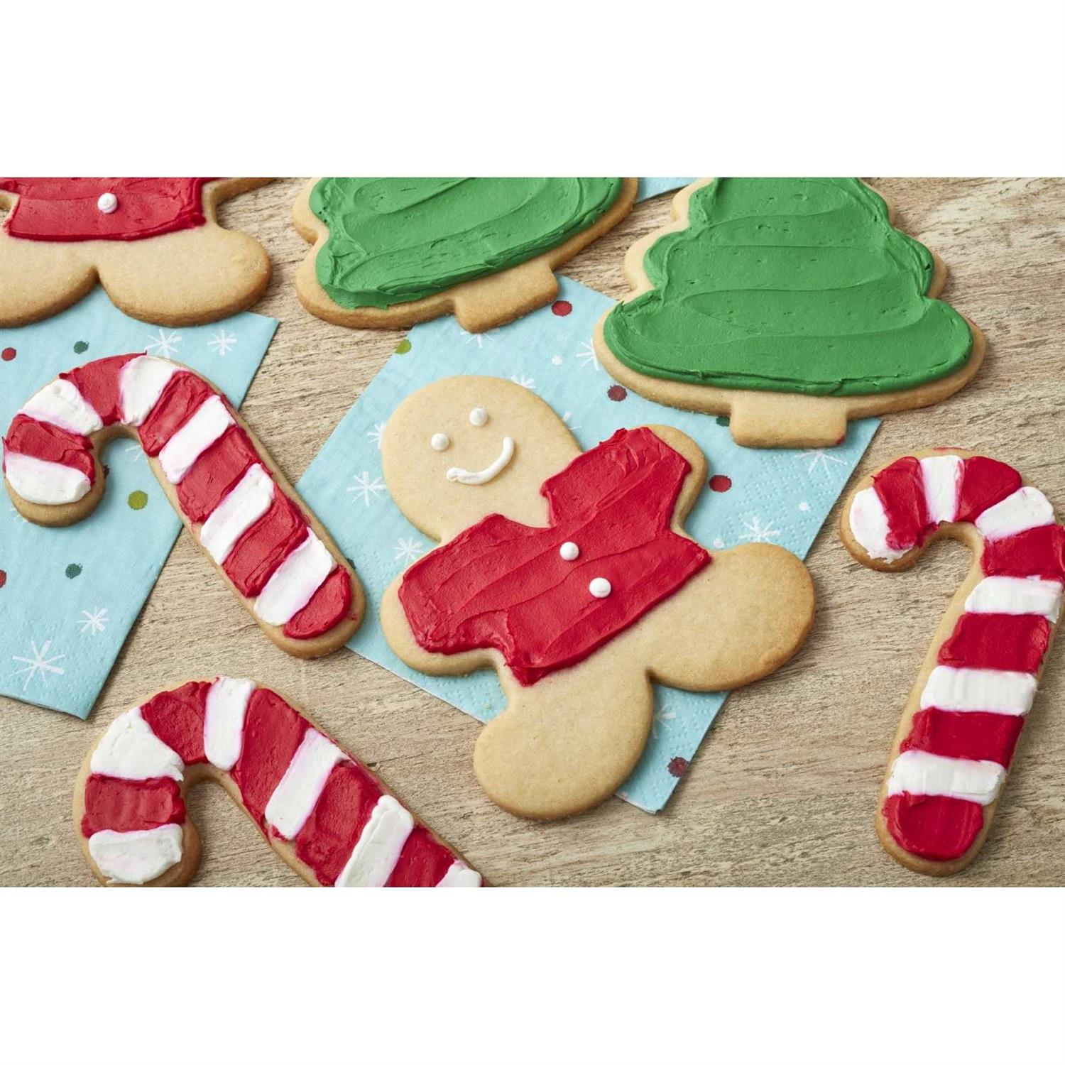 Wilton Holiday Shapes Metal Christmas Cookie Cutter Set - Image 4