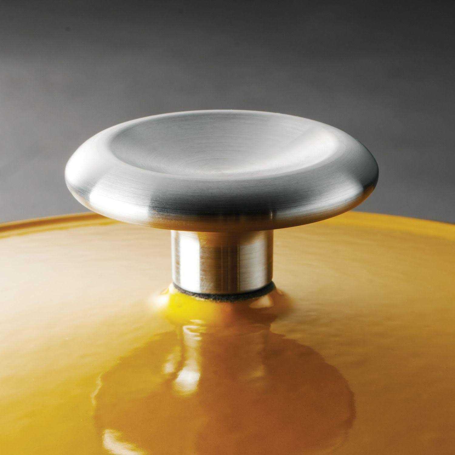 Tramontina Gourmet 4-qt. Enameled Cast Iron Covered Braiser - Image 4