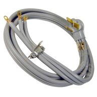 Utilitech 6-ft 3-Prong Gray Range Appliance Power Cord UTR628106