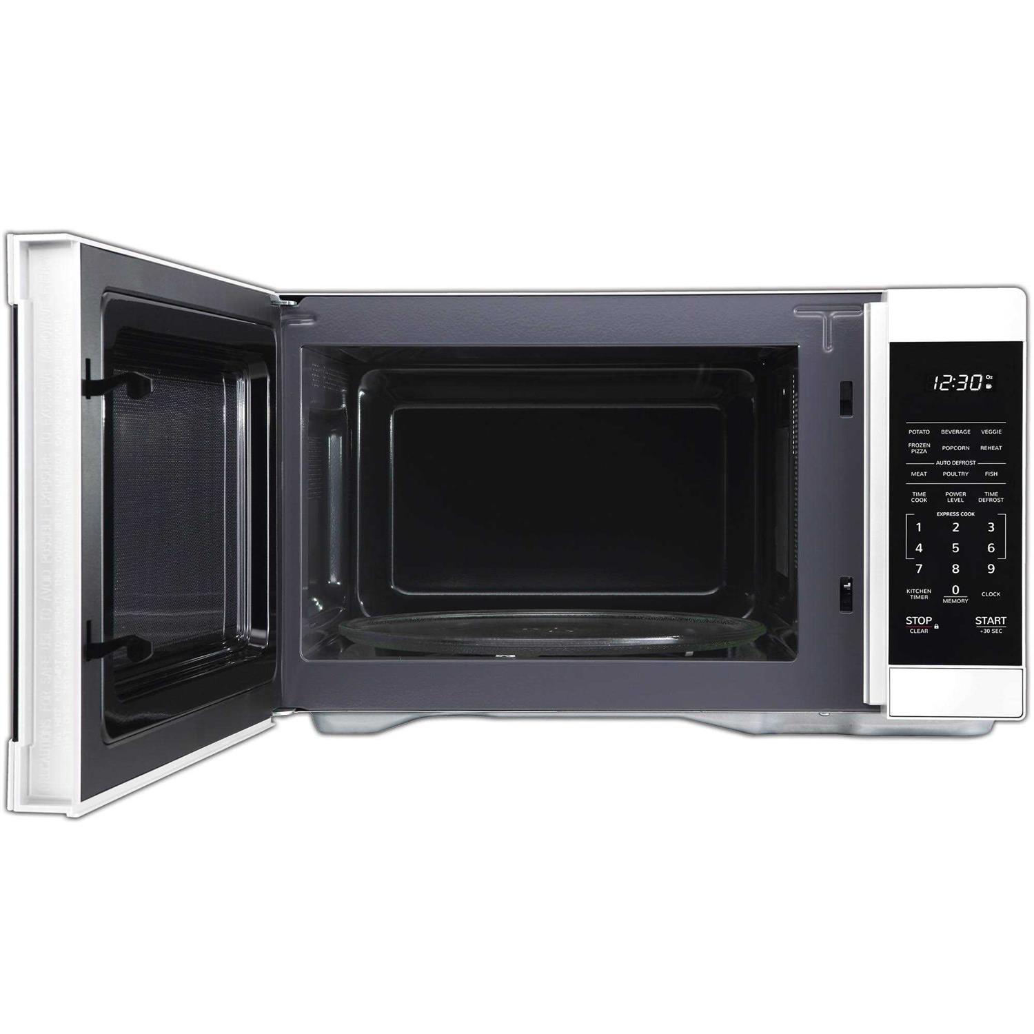 Sharp 1.1 cu. ft. White Countertop Microwave Oven - Image 4