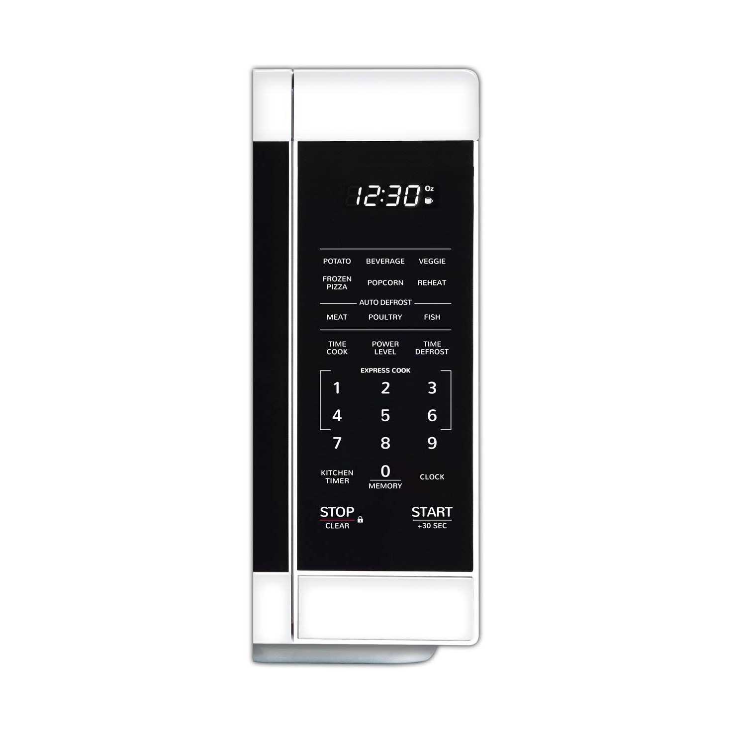 Sharp 1.1 cu. ft. White Countertop Microwave Oven - Image 5