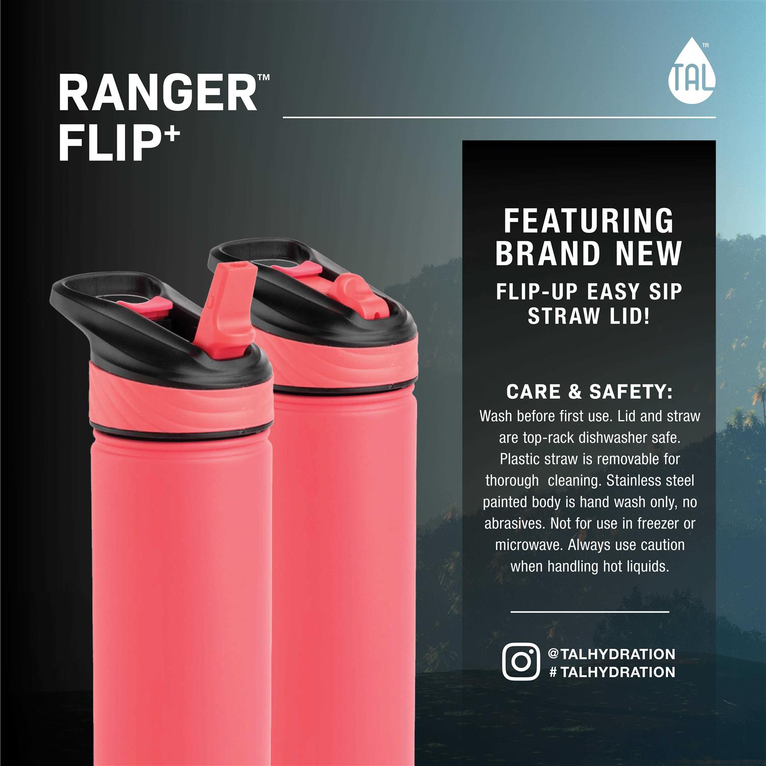 Tal Stainless Steel Ranger Water Bottle 26 oz - Image 2