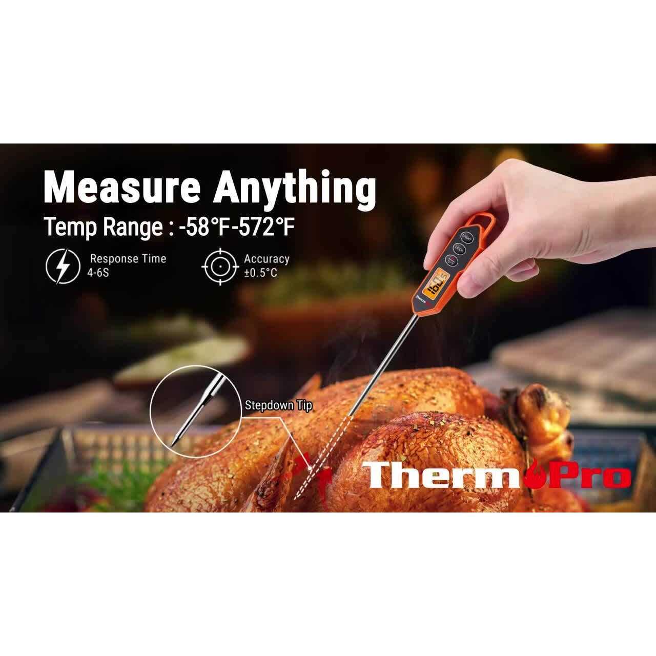 ThermoPro TP01HW LCD Grill/Meat Thermometer - Image 4