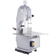 VEVOR Commercial Electric Meat Bandsaw 1500W Stainless Steel Countertop Bone Sawing Machine
