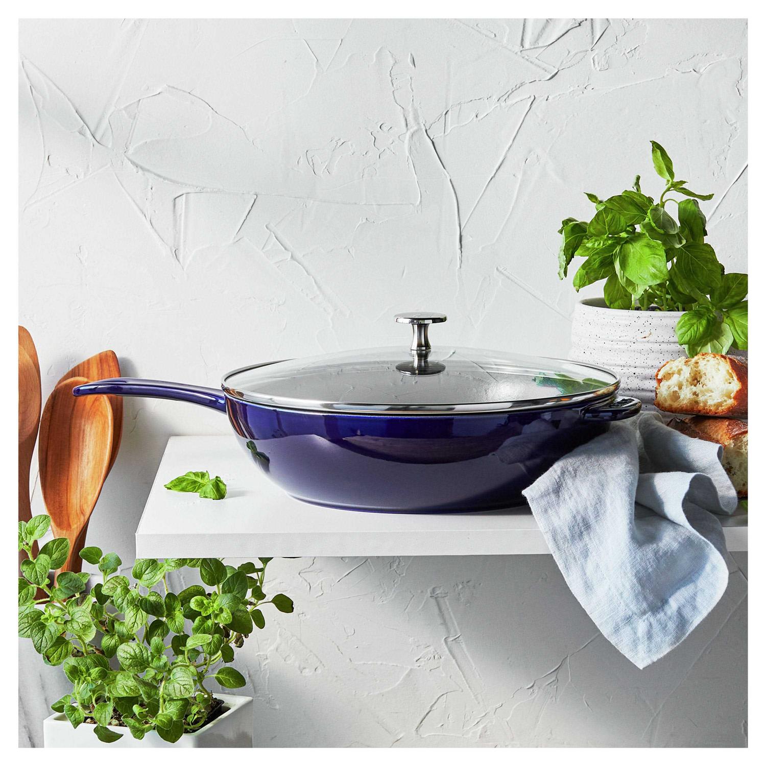 Staub 2.9 qt Cast Iron Daily Pan - Image 4