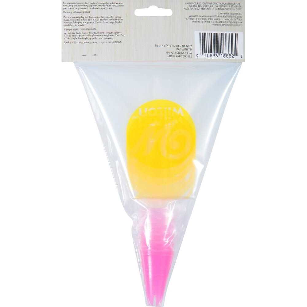 Wilton All-In-One Disposable Decorating Bags with Tips - Image 2