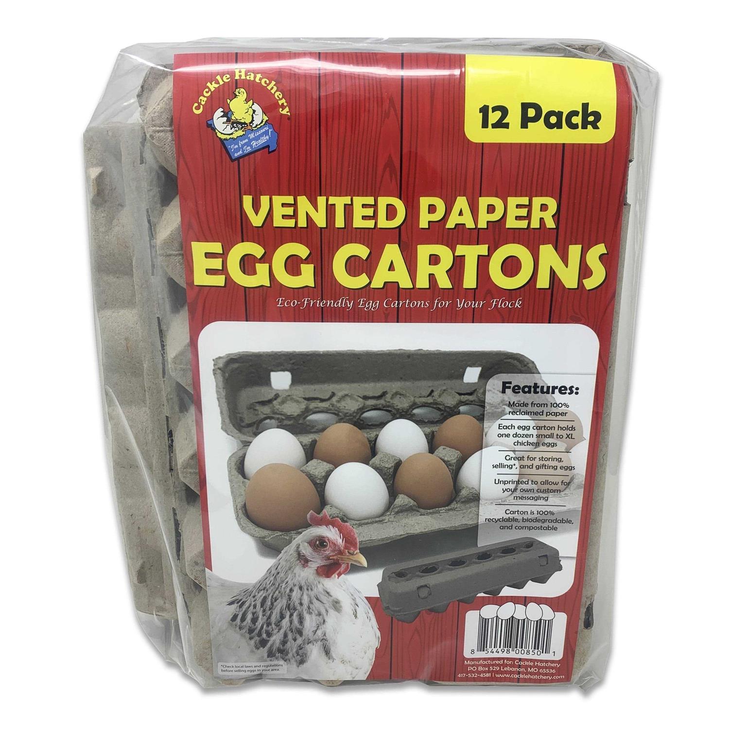 Vented Paper Pulp Egg Cartons - Image 5