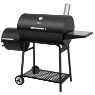 Royal Gourmet Cc1830M 30-Inch Barrel Charcoal Grill with Offset Smoker