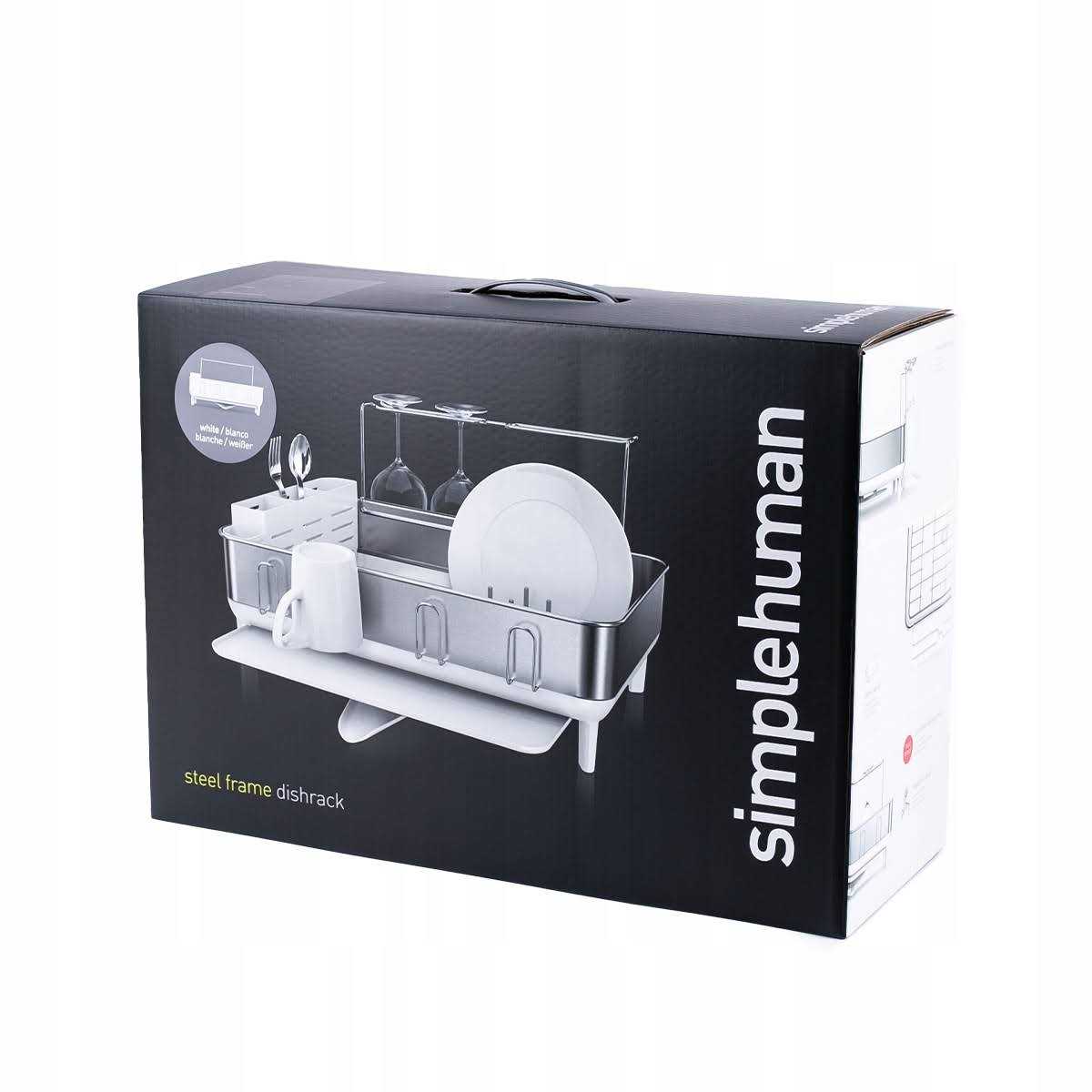 simplehuman Standard Steel Frame Dish Rack - Image 4
