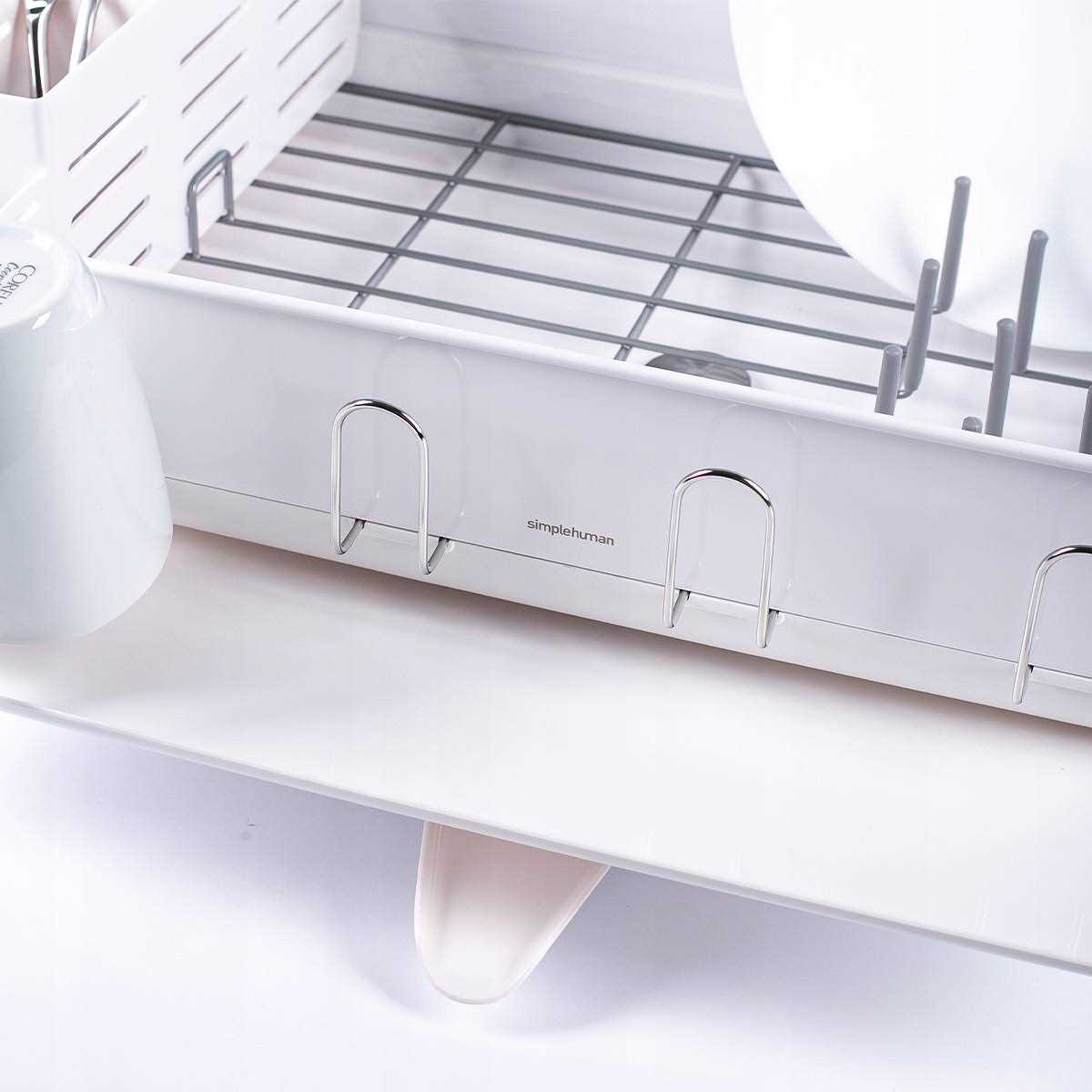 simplehuman Standard Steel Frame Dish Rack - Image 5