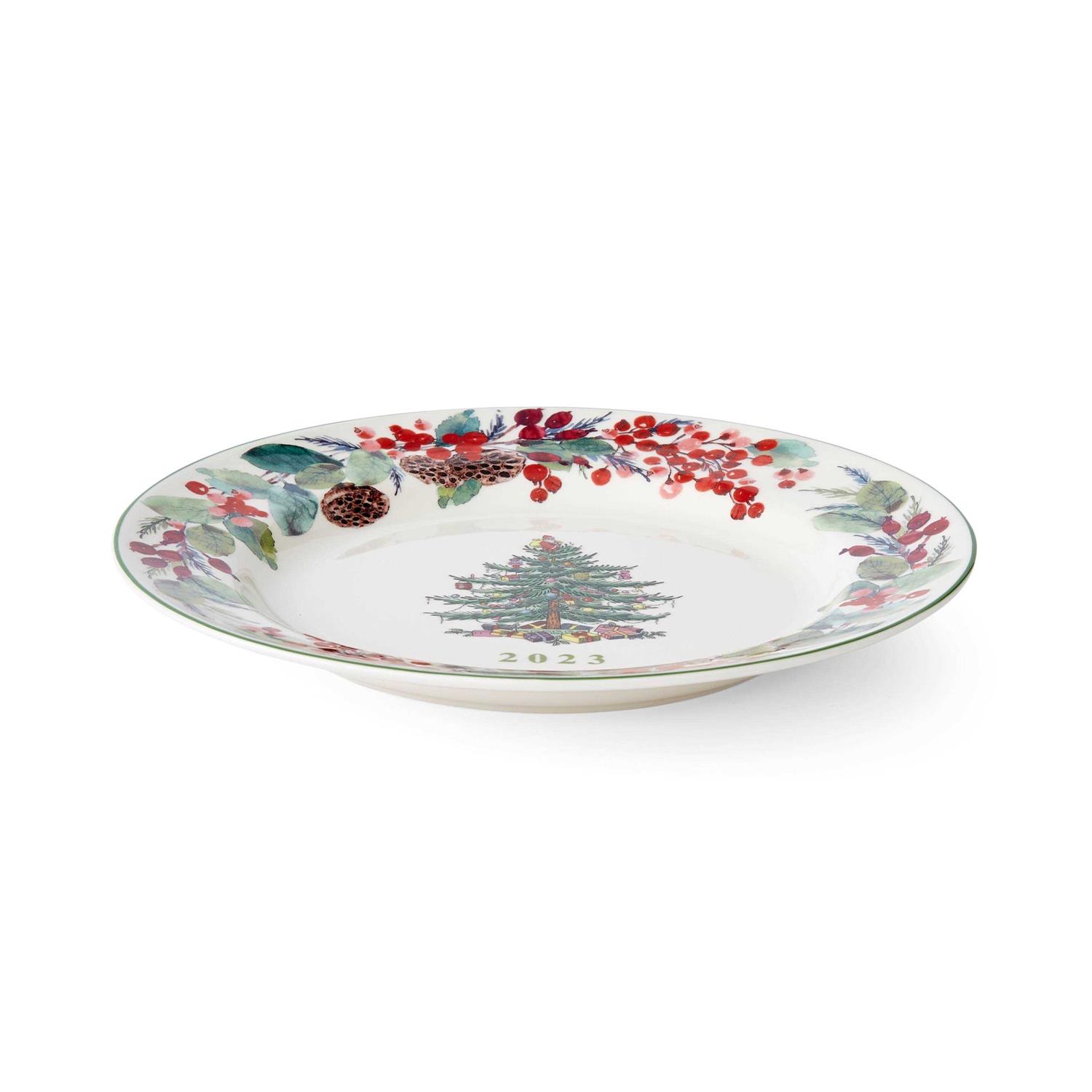 Spode Christmas Tree 2023 Annual Collector Plate - Image 2