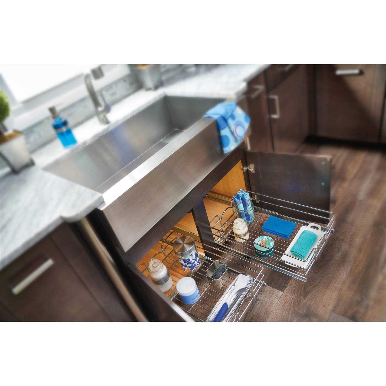 Rev-A-Shelf Kitchen Cabinet Pull Out Shelf Organizer - Image 3