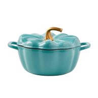 The Pioneer Woman 2-Quart Enamel-on-Cast Iron Pumpkin Dutch Oven