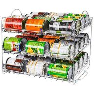 Utopia Kitchen Storage Can Rack Organizer Stackable Can Organizer Holds Upto 36 Cans for Kitchen Cabinet or Pantry