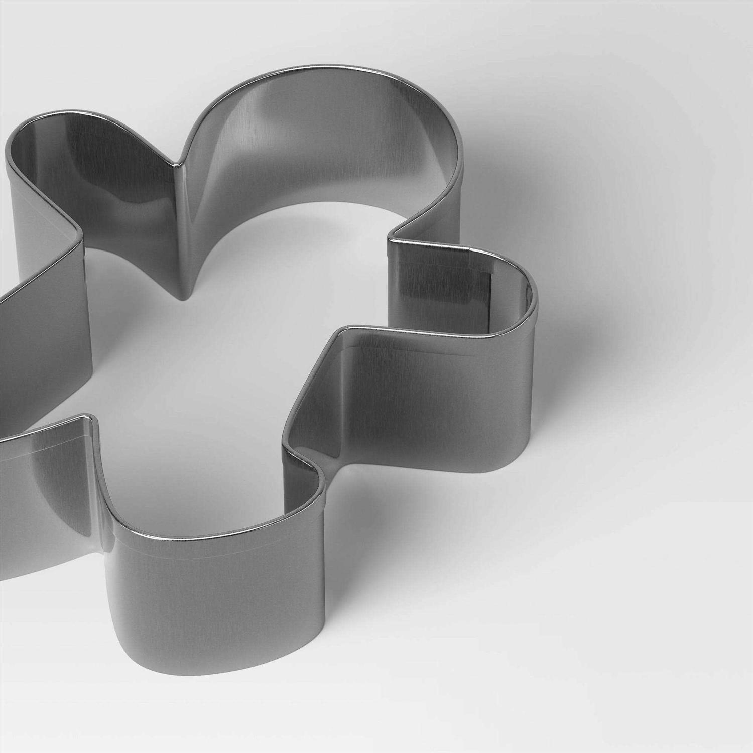 Wondershop 20pc Holiday Cookie Cutter set Silver - Image 2