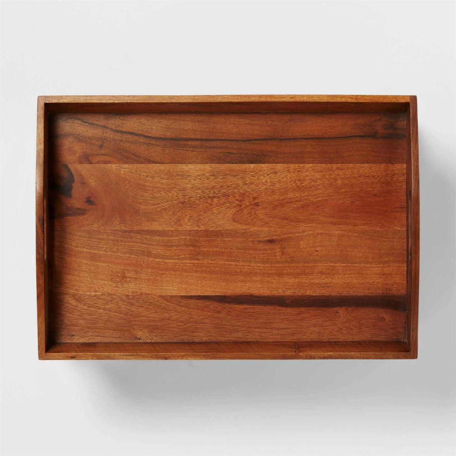 Threshold 22 x 14 Wood Signature Bed Tray - Image 2