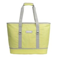 Rtic Insulated Tote Bag Large Cooler Thermal Reusable Bags with Zippered Top for Beach