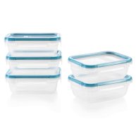 Snapware 3-Cup Capacity Total Solution Rectangular Plastic Meal Prep Food Storage Set