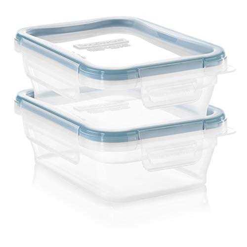 Snapware 3-Cup Capacity Total Solution Rectangular Plastic Meal Prep Food Storage Set - Image 2