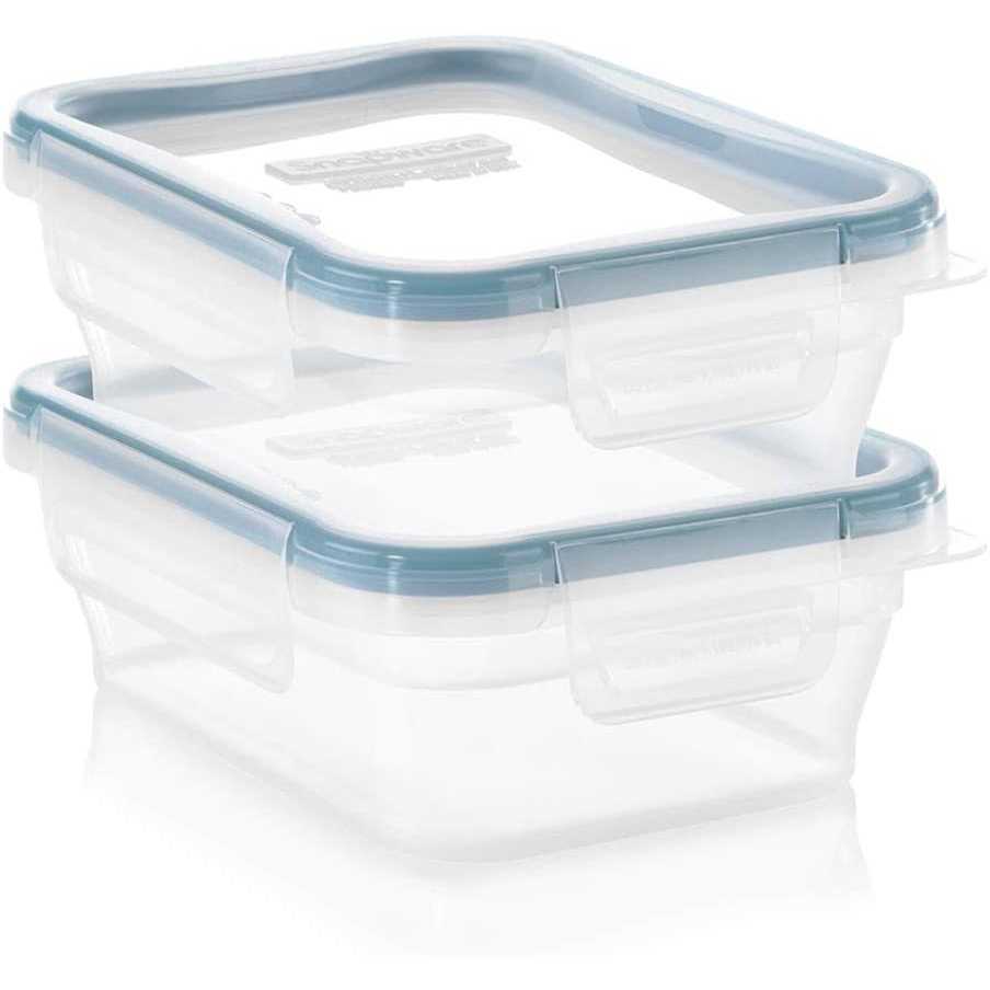 Snapware 3-Cup Capacity Total Solution Rectangular Plastic Meal Prep Food Storage Set - Image 3