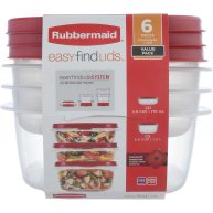 Rubbermaid Easy Find Lids Food Storage