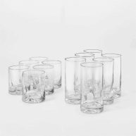 Threshold 12pc Glass Telford Tumbler Set