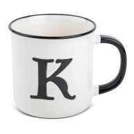 Thyme&Table Monogram Stoneware Coffee Mug
