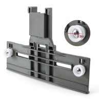 W10350376 Dishwasher Top Rack Adjuster Parts by Romalon Replacement for Whirl-pool Heavy Duty Wheels Upgraded Metal Screw Replaces W10712394