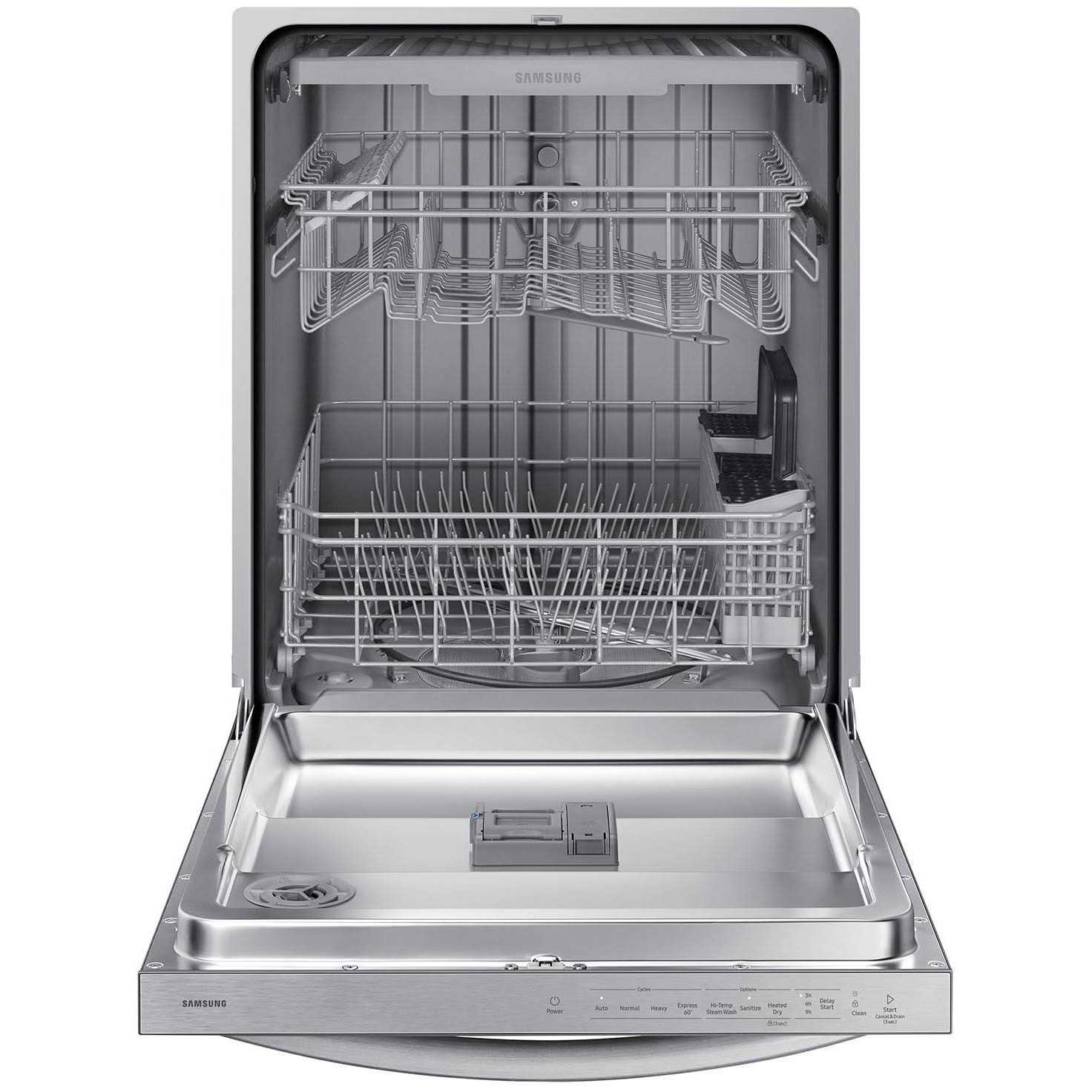 Samsung 24 Stainless Steel Top Control Built In Dishwasher DW80CG4051SR - Image 2