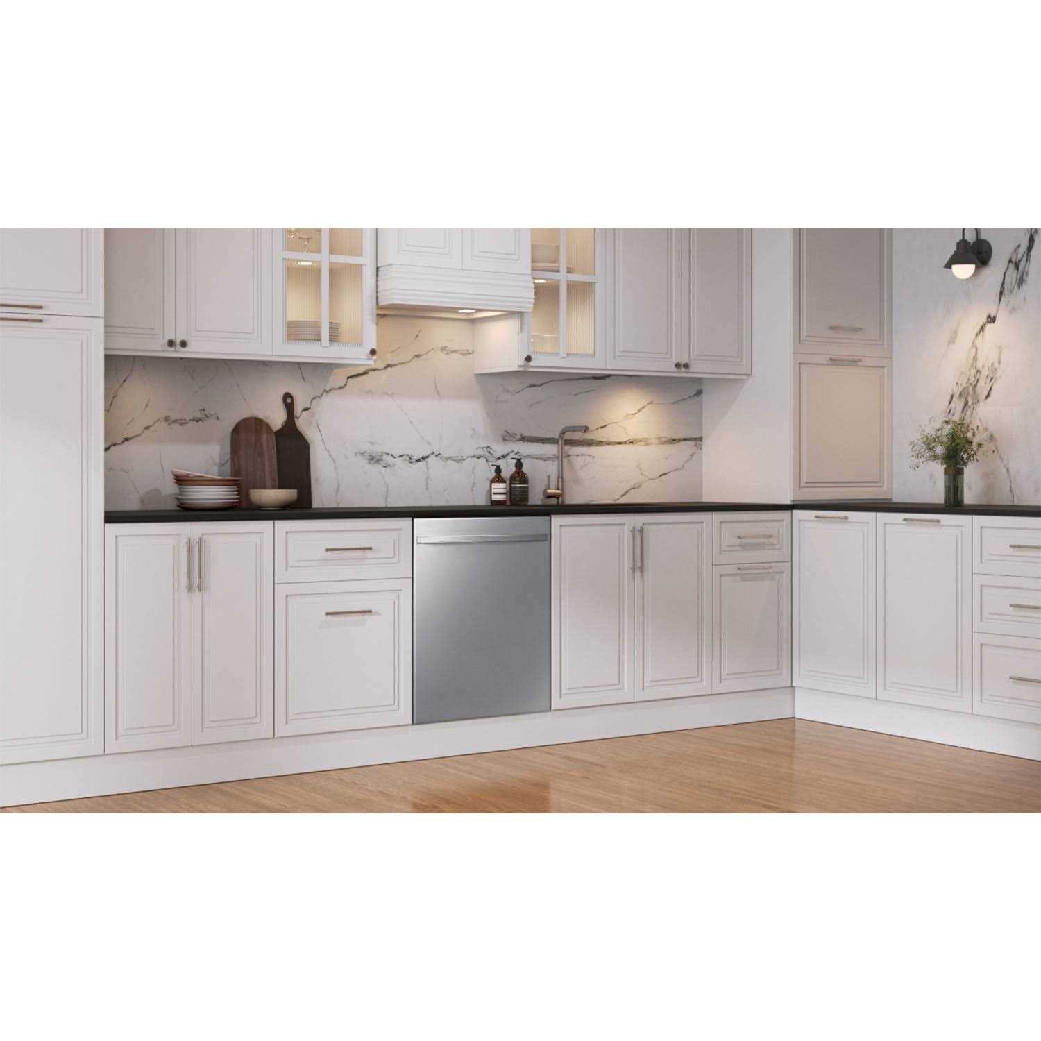 Samsung 24 Stainless Steel Top Control Built In Dishwasher DW80CG4051SR - Image 3