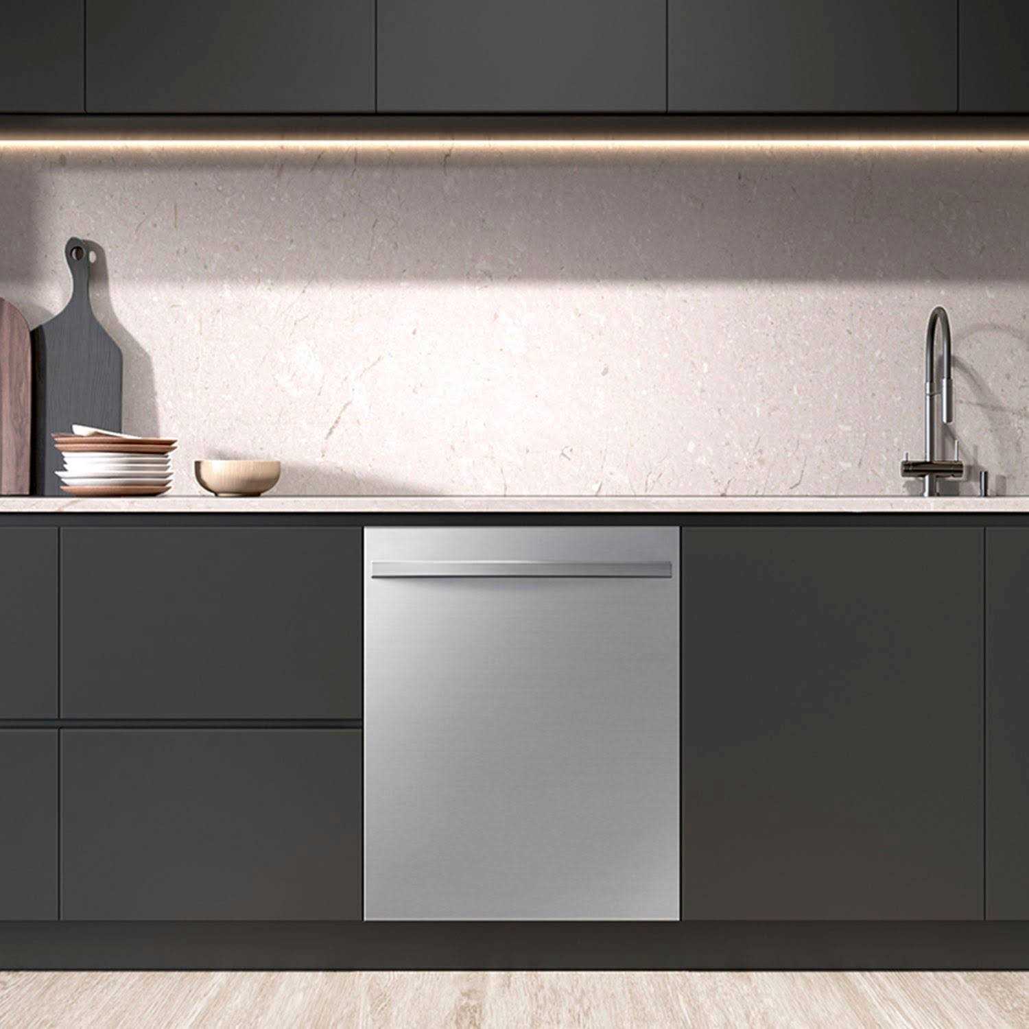 Samsung 24 Stainless Steel Top Control Built In Dishwasher DW80CG4051SR - Image 4