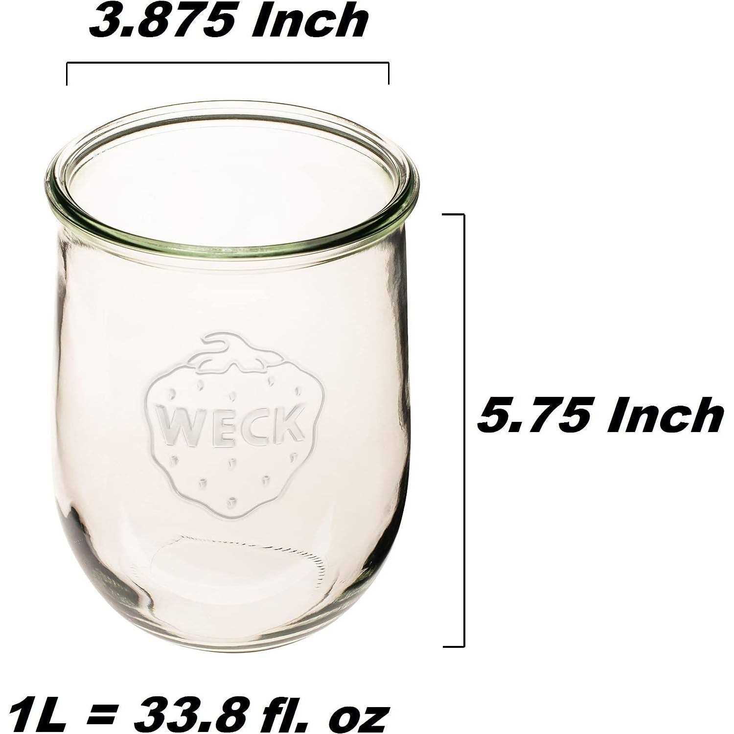 Weck 745 Tulip Jar 1 Liter - Image 3