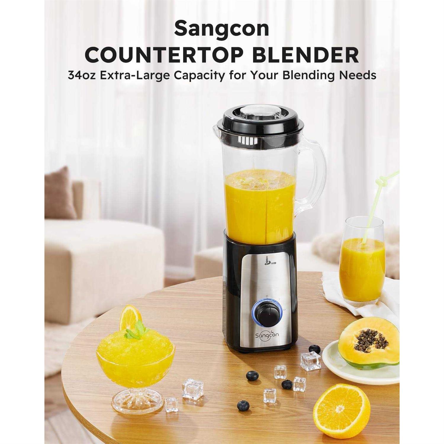 Sangcon 5 in 1 Blender and Food Processor Combo for Kitchen, Small Electric Food Chopper for Meat and Vegetable - Image 4