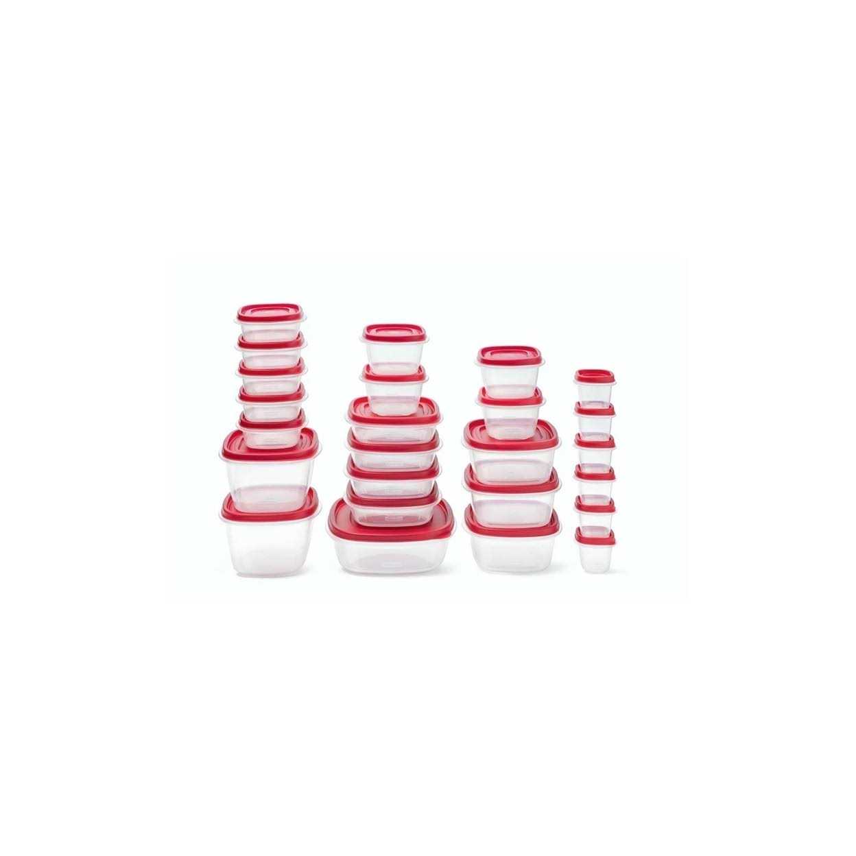 Rubbermaid 50 Piece Easy Find Lids Food Storage Set - Image 2