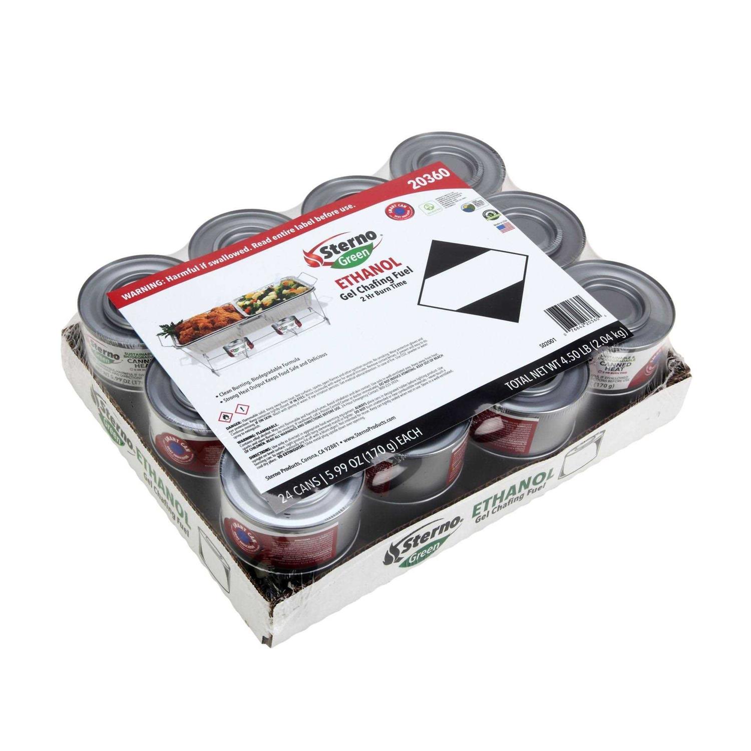 Sterno 2-Hour Ethanol Gel Canned Chafing Fuel - Image 4