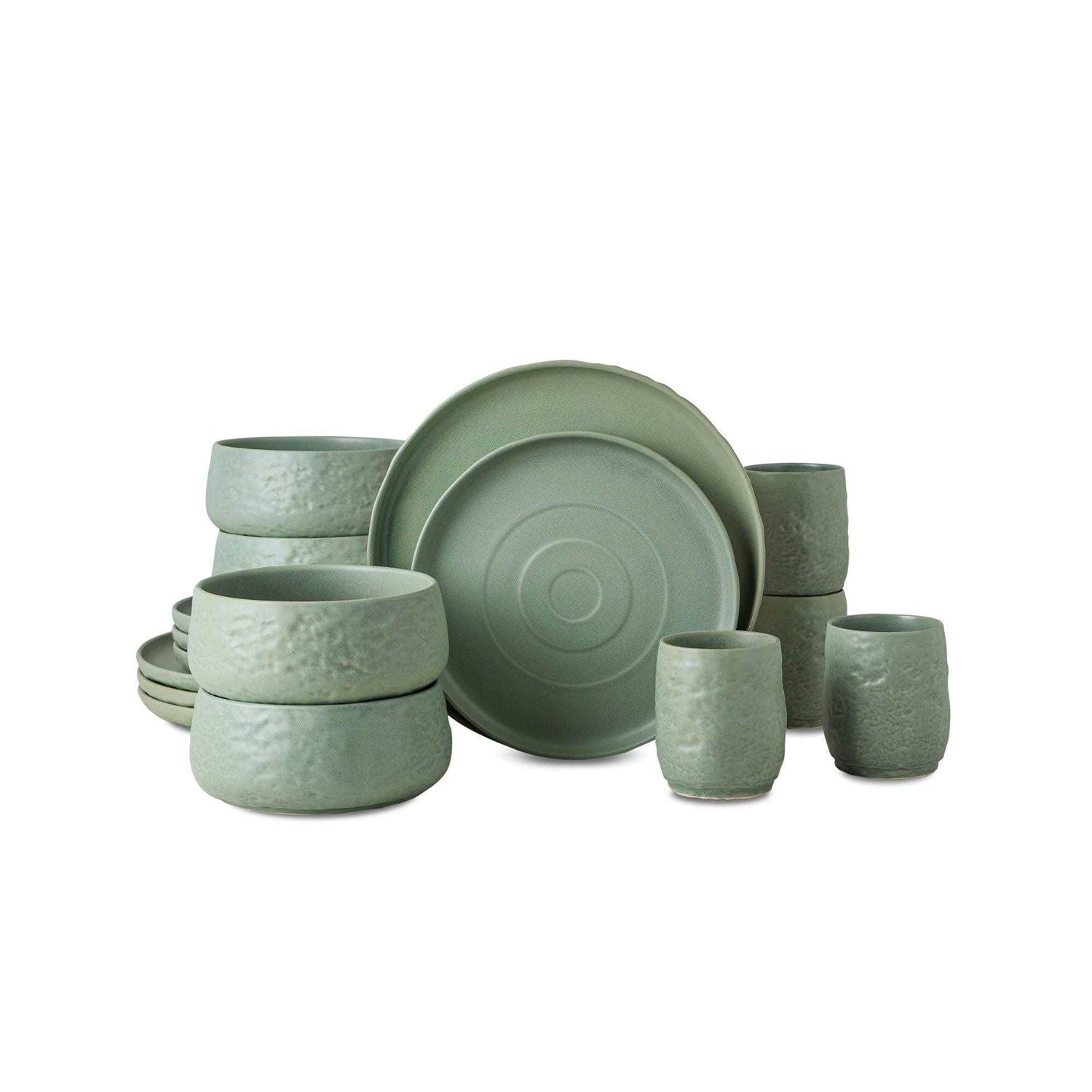 Stone by Mercer Project Shosai Stoneware Dinnerware Set