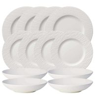 Villeroy & Boch Manufacture Rock 12-Piece Dinnerware Set