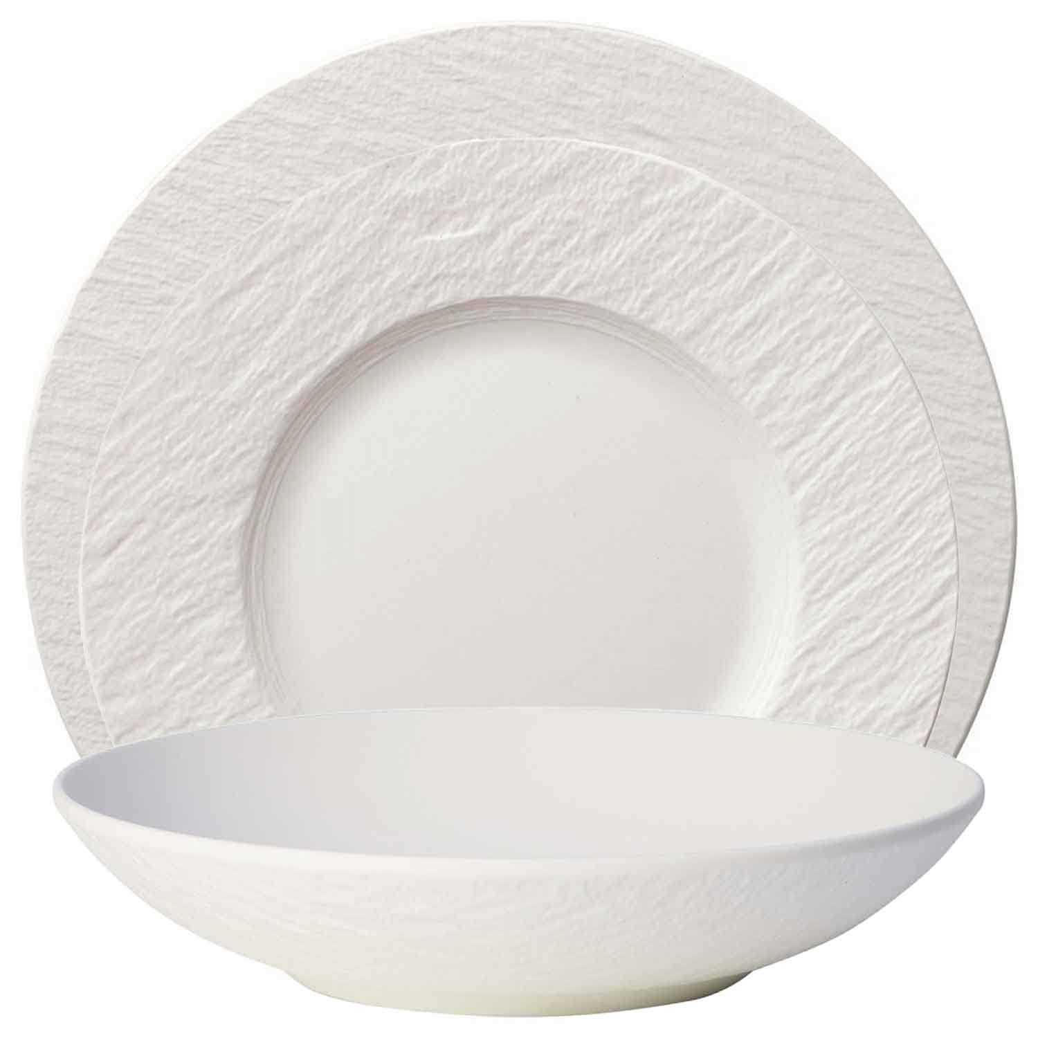 Villeroy & Boch Manufacture Rock 12-Piece Dinnerware Set - Image 2