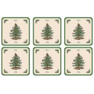 Spode Christmas Tree Coasters