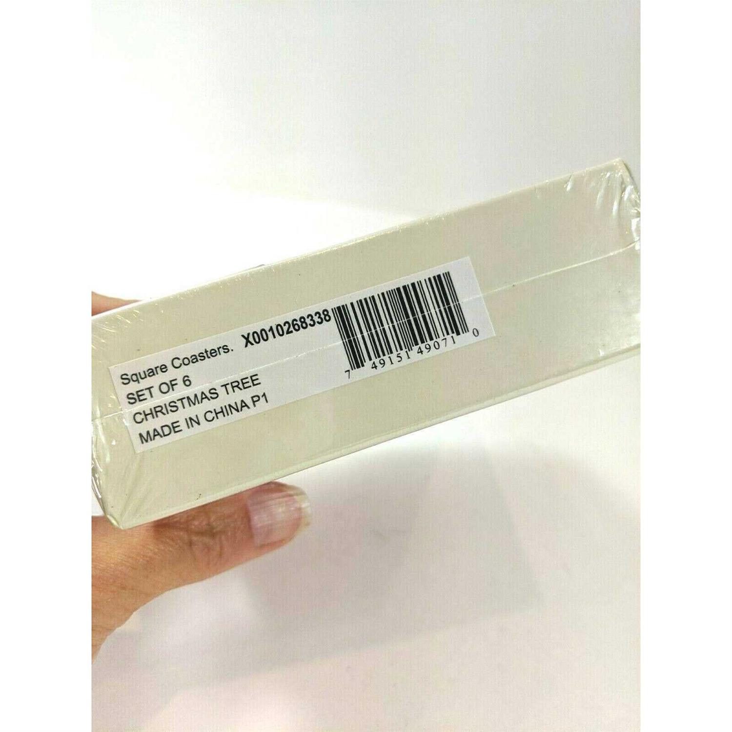 Spode Christmas Tree Coasters - Image 4