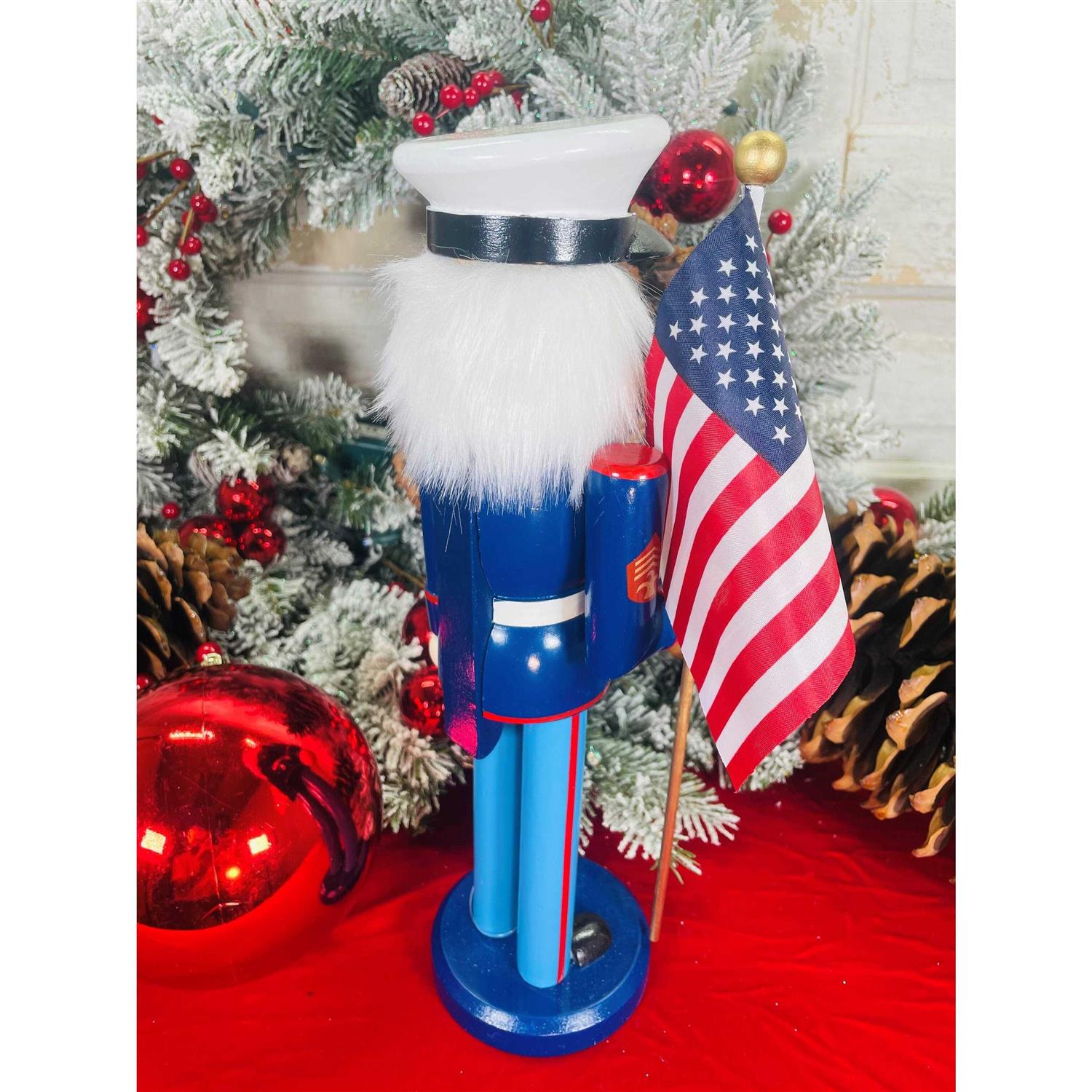 Santa’s Workshop 14 Marine Nutcracker - Image 3