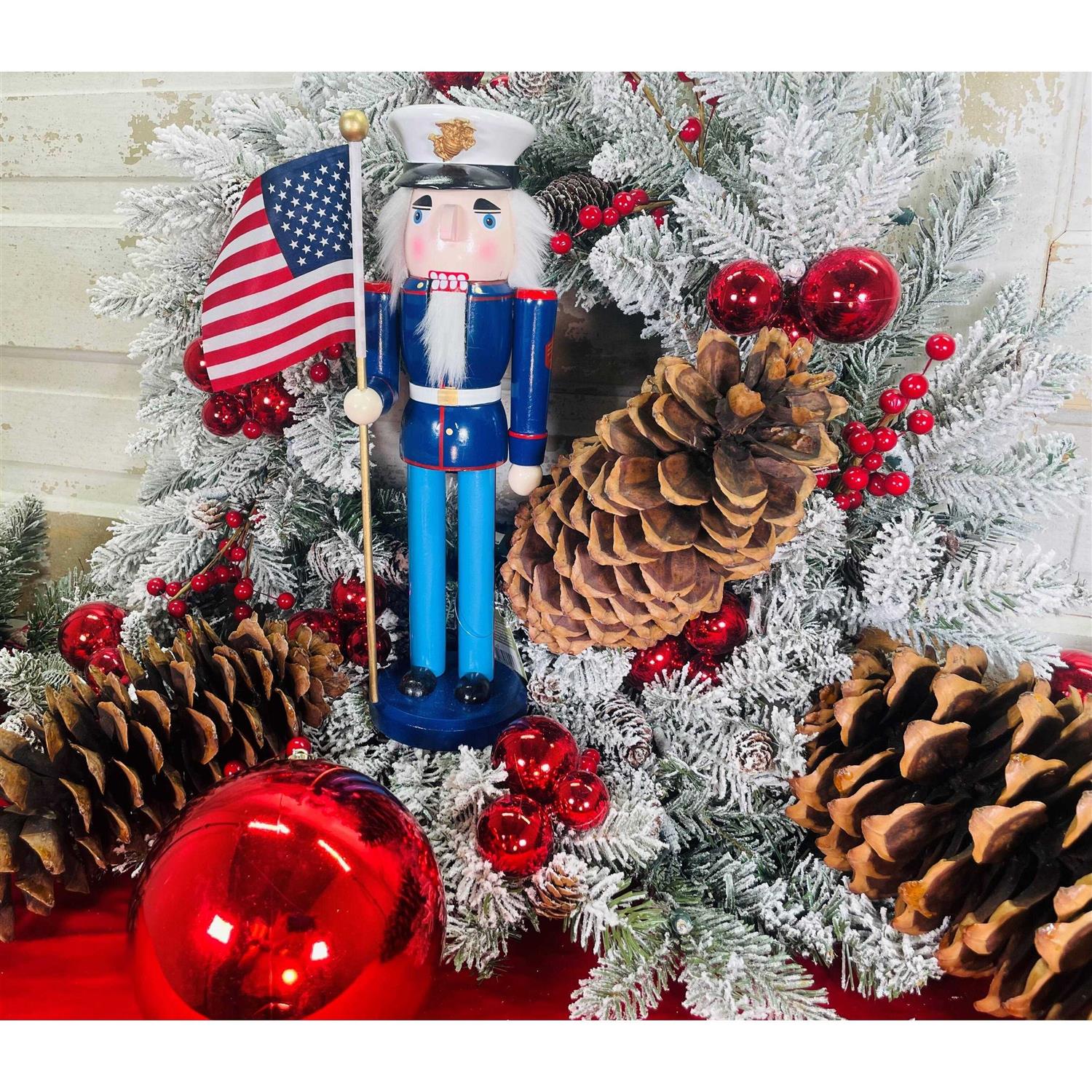 Santa’s Workshop 14 Marine Nutcracker - Image 4