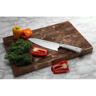 Schmidt Brothers Cutlery Acacia End-Grain Gourmet Cutting Board