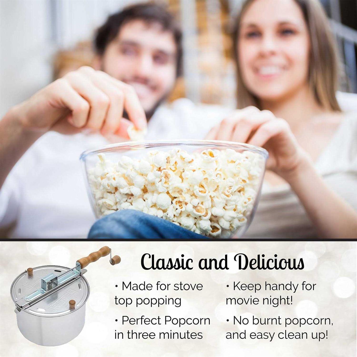 Wabash Valley Farms Original Whirley-Pop Popcorn Popper - Image 2
