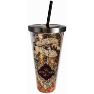 Spoontiques Harry Potter Tumbler Glitter Cup with Straw
