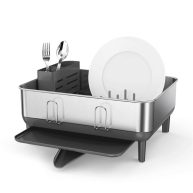 simplehuman Compact Steel Frame Dish Rack