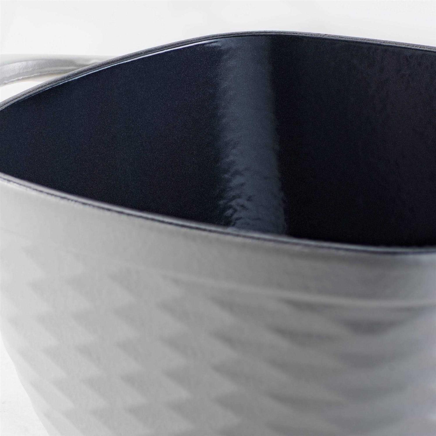 Tramontina Prisma 7 Qt Enameled Cast Iron Covered Square Dutch Oven - Image 4