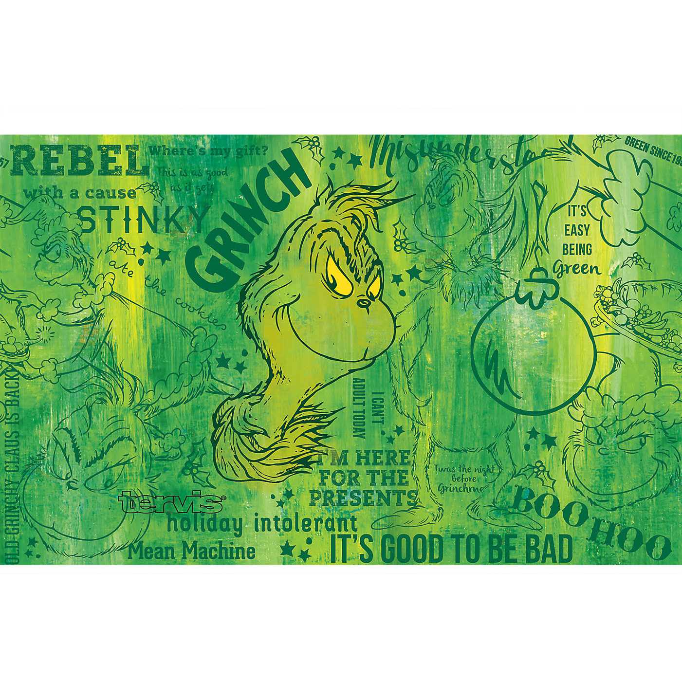 Tervis Triple Walled Dr. Seuss Grinch Green Christmas Insulated Tumbler Cup Keeps Drinks Cold & Hot - Image 2